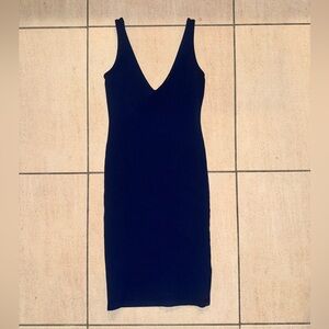 Zara navy blue mini dress XS